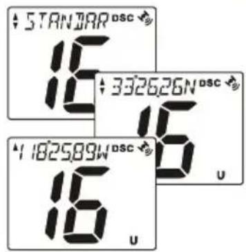 STANDARD 16 332626N DSC 16 182589W DSC 16 u
