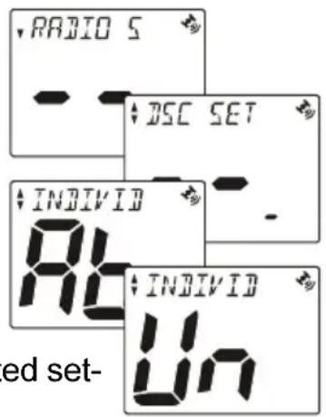RADIO S ↓ DSC SET ↓ INBIVID 85 ↓ INBIVID UN ed set-