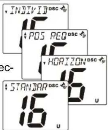 INDIVID DSC POS REQ DSC HORIZON DSC STANDARD 16 u 16 u