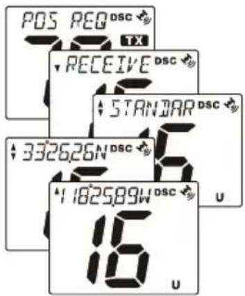 POS REQ DSC TX RECEIVE DSC STANDARD DSC 332626N DSC 182589W DSC 16 u