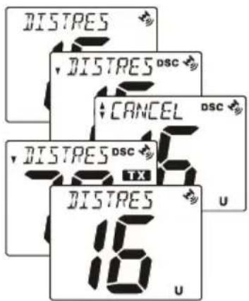 DISTRES DISTRES DSC CANCEL DSC DISTRES DSC TX DISTRES 16 U