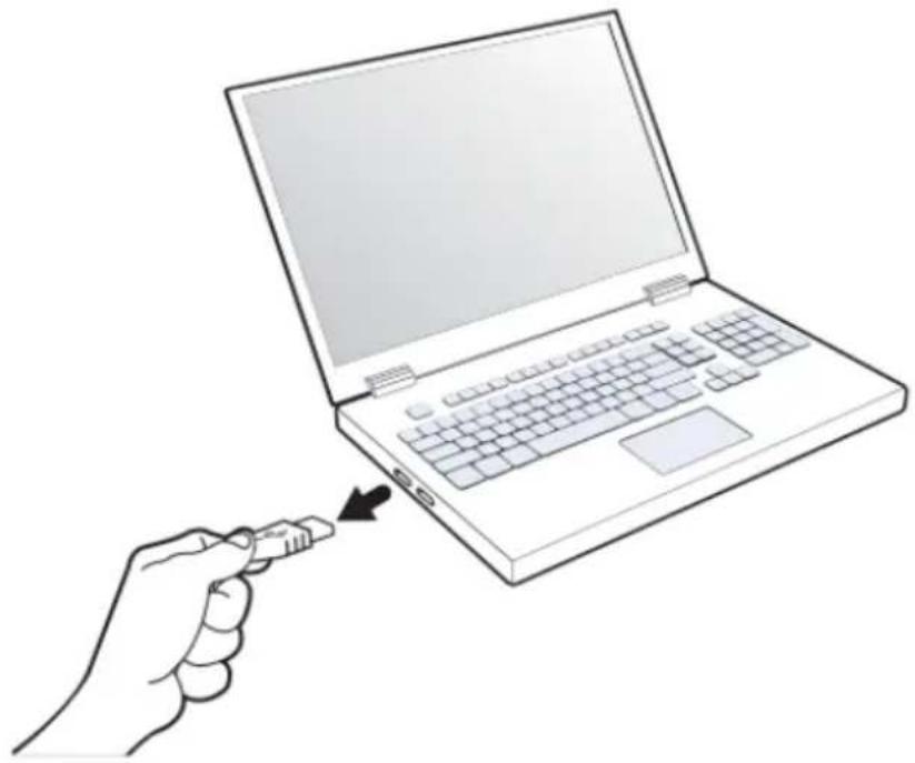 DELL SD1-U0250 - Disconnecting your portable solid state drive - 4