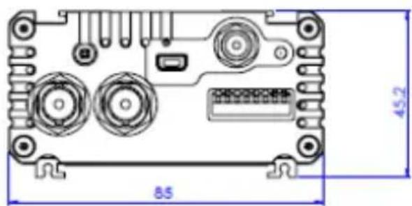DataVideo DAC-50S - Dimensions - 3