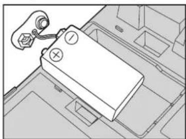 PANASONIC KX-TS4200 - Battery installation - 2