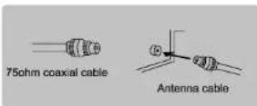 Naxa NTD-2460 - Antenna connection - 2