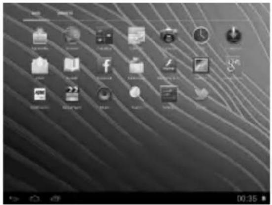 Screenshot of a macOS desktop with multiple app icons including Windows, macOS, and iTunes, displayed on a patterned screen.