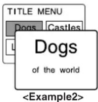 TITLE MENU Dogs Castles Dogs of the world