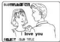 PANASONIC PV-D4744 - Subtitle Language (DVD only) - 1