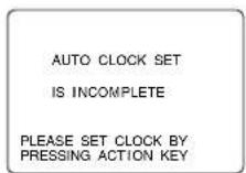 PANASONIC PV-D4744 - Settings are made automatically. When complete, this screen appears. - 2