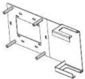 Crestron DM-RMC-200-S2 - Mounting the Device onto an Electrical Box - 1