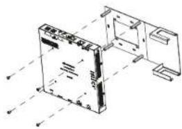 Crestron DM-RMC-200-S2 - Mounting the Device onto an Electrical Box - 5