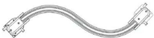 Crestron CSM-QMTDC-163-1-CN - Curved Track - 2