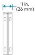 Crestron CSM-QMTDC-163-1-CN - QMT5 Series Architectural Brackets - 12