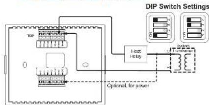 Crestron CHV-TSTATEX-W-T - Connections - 1