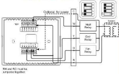 Crestron CHV-TSTATEX-W-T - Connections - 4