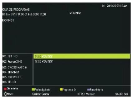 Kunft 40CGL107016 - GUÍA DE PROGRAMAS (en modo DTV) - 1