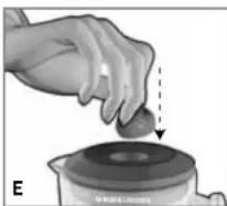 BLACK & DECKER BL3000S - Caution: Do not place blending jar on base when motor is running. - 1