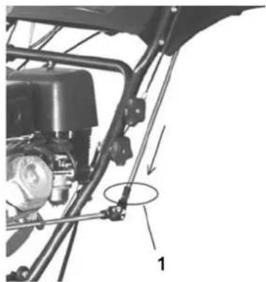 Meec Tools 721-109 - Dźwignia sterująca wyrzutnikiem - 3