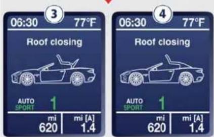 06:30 77°F Roof closing AUTO SPORT 1 mi 620 mi [A] 1.4 06:30 77°F Roof closing AUTO SPORT 1 mi 620 mi [A] 1.4