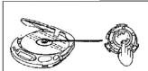 TECHNICS SL-XP255C - Removing the disc - 1