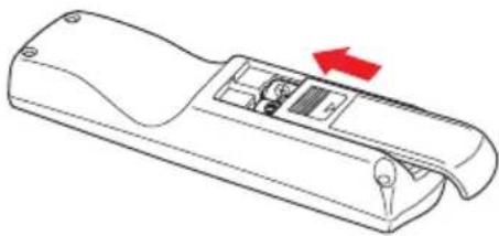 RICOH PJ X3131 - ■ Loading dry-cell batteries into the remote control - 3