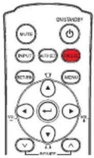 ON/ON/EBY MUTE INPUT AUTO RETURN MENU VOUT VOUT VOUT VOUT