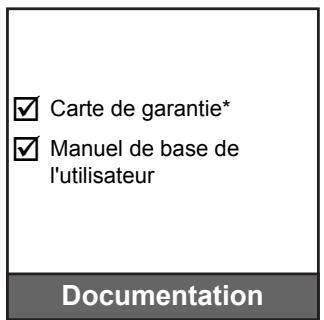 OPTOMA HD152X - Description du contenu de la boîte - 4