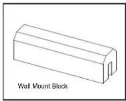 Wall Mount Block