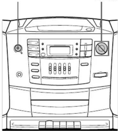 SONY CFD-Z550 - Use these buttons for additional operations - 1