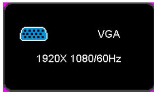 VGA 1920X 1080/60Hz