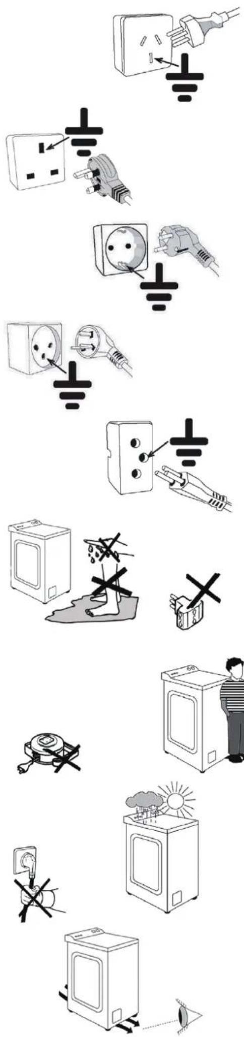 Philco PTL 6105 - ATTENTION: FOR ALL CLEANING AND MAINTENANCE WORK - 1
