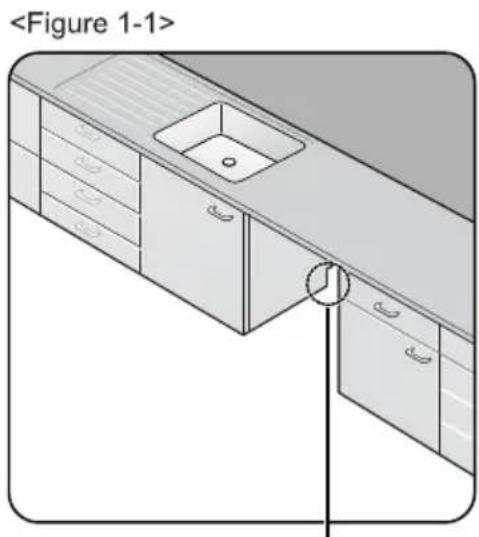 BERTAZZONI DW24PR - Step 2 Select The Best Location For The Dishwasher - 1