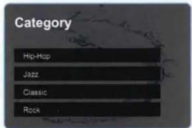 Category Hip-Hop Jazz Classic Rock