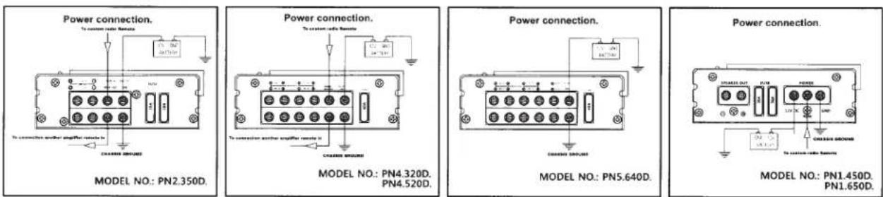 Soundstream Picasso Nano PN5.640D - Power Connections - 1