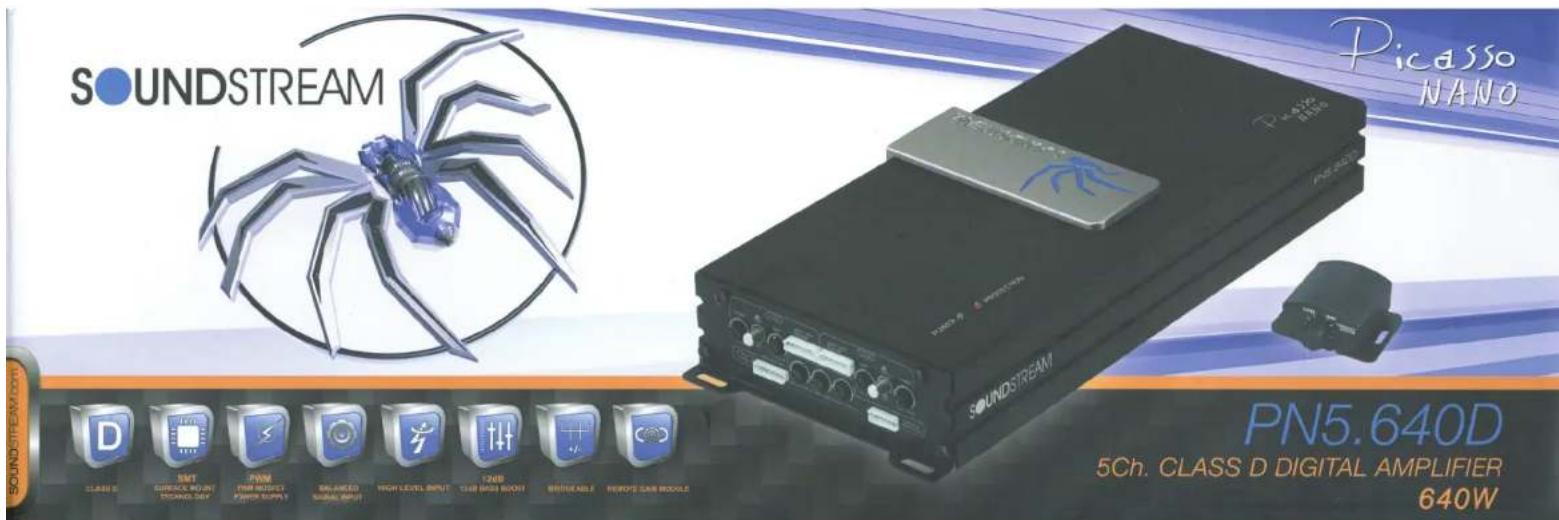 SOUNDSTREAM Picaasso NANO PINA SOUNDSTREAM PINA SOUNDSTREAM PINA SOUNDSTREAM PINA SOUNDSTREAM PINA SOUNDSTREAM PINA SOUNDSTREAM PINA SOUNDSTREAM PINA SOUNDSTREAM PINA SOUNDSTREAM PINA SOUNDSTREAM PINA SOUNDSTREAM PINA SOUNDSTREAM PINA SOUNDSTREAM PINA SOUNDSTREAM PINA SOUNDSTREAM PN5.640D 5Ch. CLASS D DIGITAL AMPLIFIER 640W