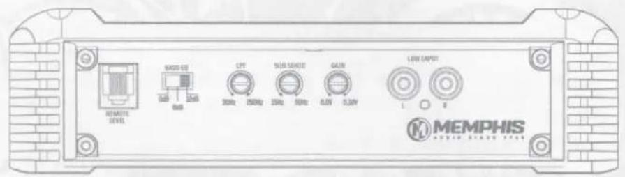 REMOTE LEVEL MASCER EE 3dB 6dB LPT 300Hz 2500Hz NUR SENSOR 350Hz 500Hz GALW 4.0V 0.30V LOW OUTPUT MEMPHIS MASCER SICUUM FLOW
