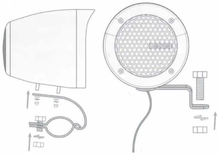 Memphis Audio MXABMC2BT - MOUNTING INSTRUCTIONS - 2