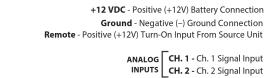 JL Audio MV1000/1 - LED Status/Condition Reporting - 1