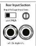 JL Audio Slash 300/4v3 - FRONT AND REAR INPUT SECTIONS - 2