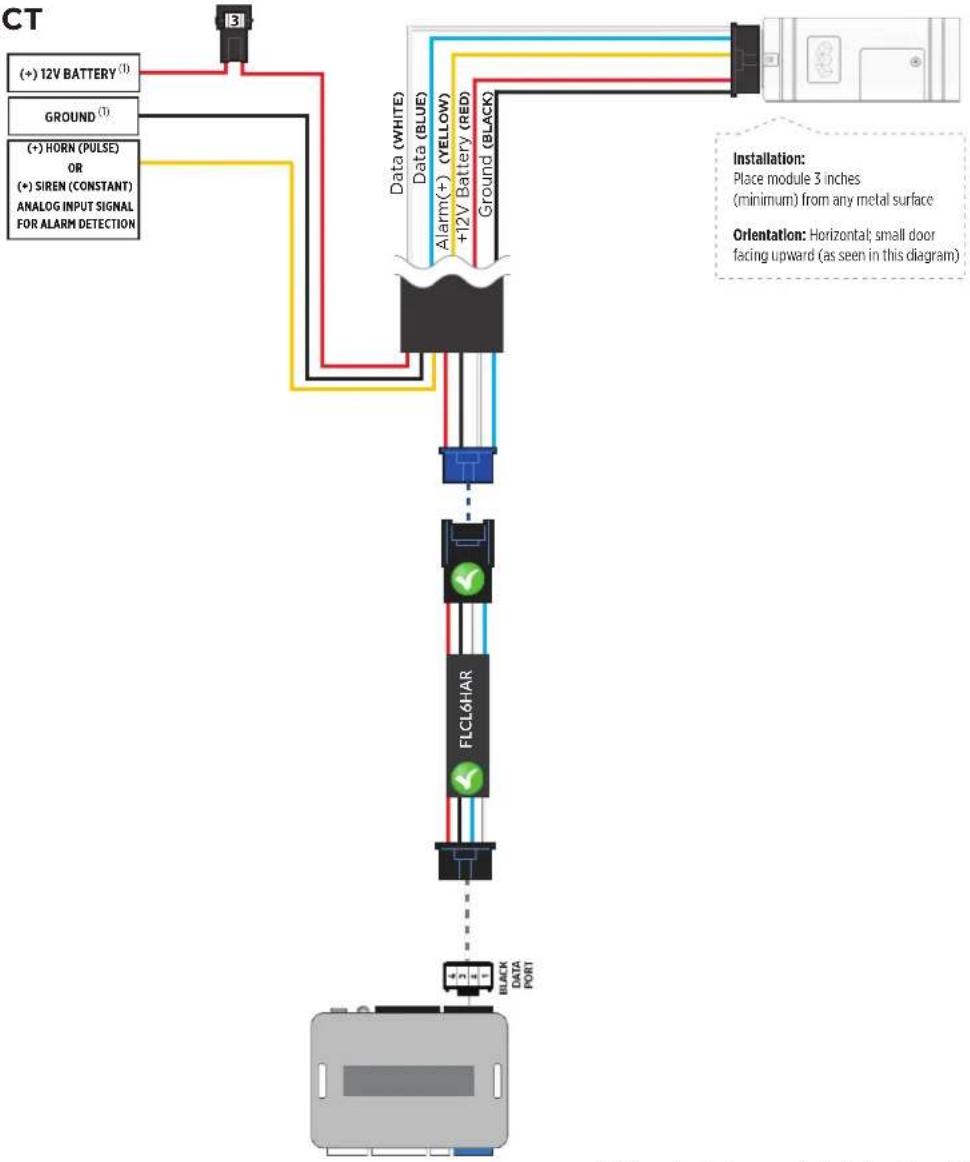 AUDIOVOX Code Alarm ASCL6 CarLink - STEP 1. CONFIGURE THE REMOTE STARTER - 1