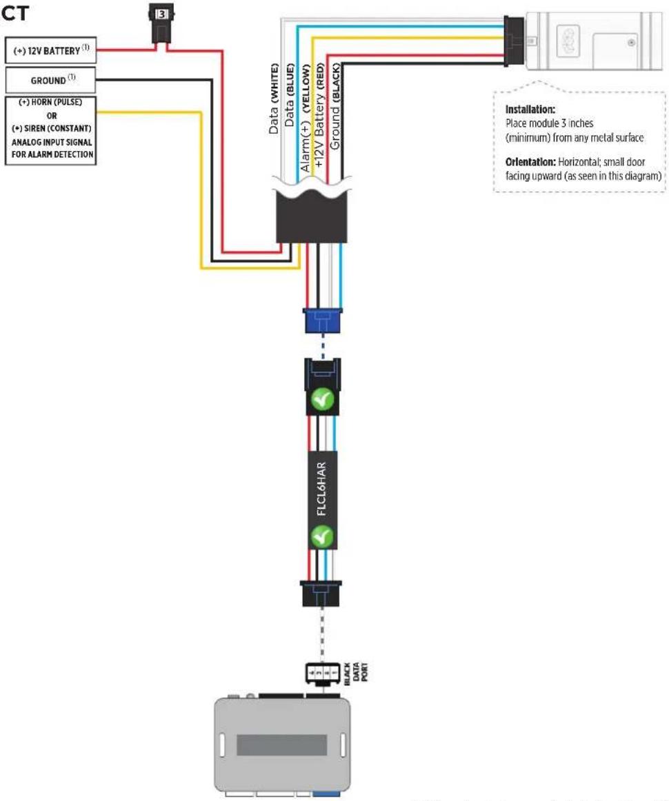 AUDIOVOX Code Alarm ASCL6 CarLink - STEP 1. CONFIGURE THE REMOTE STARTER - 1
