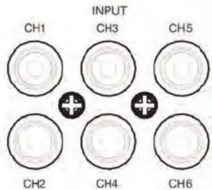 INPUT CH1 CH3 CH5 CH2 CH4 CH6