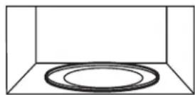 HAIER QVM7167RNSS - Removable Turntable and Turntable Support - 1