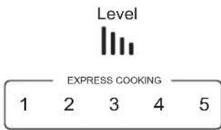 Level EXPRESS COOKING 1 2 3 4 5