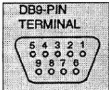 SANYO PLC-EF10N - CONNECTING TO THE SERIAL PORT (DB 9-PIN) TERMINAL - 1