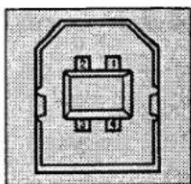 SANYO PLC-EF10N - CONNECTING TO THE USB PORT CONNECTORS (1 and 2) - 1
