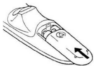 SANYO PLC-EF10N - Replace the compartment lid. - 1