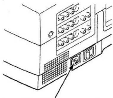 SANYO PLC-EF10N - POWER REQUIREMENTS - 3