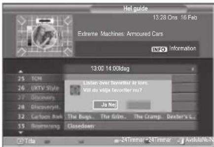 Hel guide 13:28 Ons .16 Feb Extreme Machines: Armoured Cars INFO Information 13:00 14:00ldag Listen over favourite at km. Vill do vida favorite rui? Ja Nej The Bugs. The Gain. The Clamp. Dexter's C. Closedown: Tita 241mmar - 241mmar AvdulaNo.N