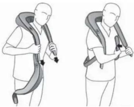 OREGON SCIENTIFIC WS911 - Two in one massager: - 1